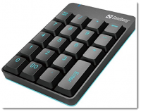 SANDBERG Wireless Numeric Keypad 2 | SANDBERG Wireless Numeric Keypad 2, numerische Tastatur, externe Tastatur