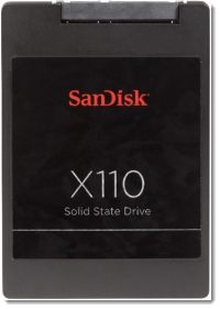 SanDisk X110 256GB SSD (6,4cm (2,5Zoll) SATA 6Gb/s) | SanDisk X110 256GB SSD (6,4cm (2,5Zoll) SATA 6Gb/s)