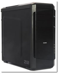 Zalman Z12 Midi-Tower PC-Gehäuse (ATX, 3x 5,25 externe, 5x 3,5 interne, 4x USB 2.0) schwarz | Zalman Z12 Midi-Tower PC-Gehäuse (ATX, 3x 5,25 externe, 5x 3,5 interne, 4x USB 2.0) schwarz